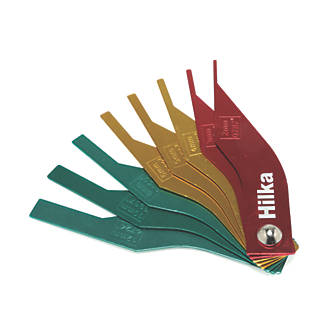 Image of Hilka Pro-Craft Brake Pad Thickness Gauge Set 8 Pieces 