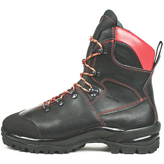 Image of Oregon Waipoua Safety Chainsaw Boots Black Size 5 