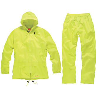 Image of Scruffs T54556 Waterproof Suit Yellow X Large 46" Chest 