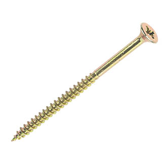 Image of Goldscrew PZ Double-Countersunk Self-Tapping Multipurpose Screws 6mm x 150mm 50 Pack 