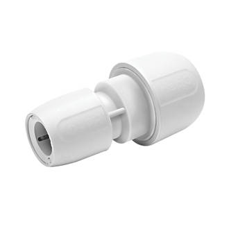 Image of Hep2O Plastic Push-Fit Reducing Coupler 22mm x 15mm 