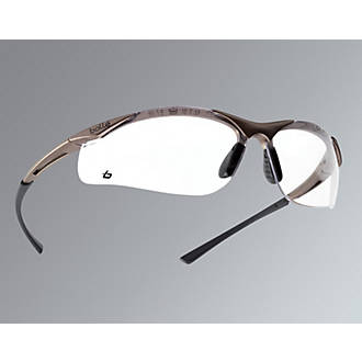 Image of Bolle Contour Clear Lens Safety Specs 