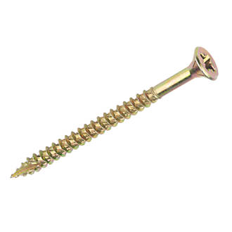 Image of TurboGold PZ Double-Countersunk Multipurpose Screws 6 x 80mm 100 Pack 