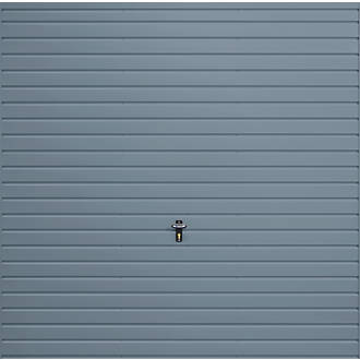 Image of Gliderol Horizontal 7' 6" x 7' Non-Insulated Frameless Steel Up & Over Garage Door Traffic Grey 