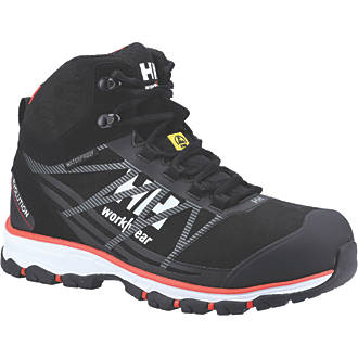 Image of Helly Hansen Chelsea Evolution Mid Safety Boots Black Size 6 