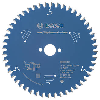 Image of Bosch Expert High Pressure Laminate Circular Saw Blade 165mm x 20mm 48T 