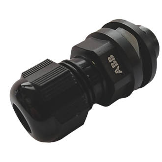 Image of ABB Plastic Quick-Connect Cable Gland 20.2mm 10 Pack 