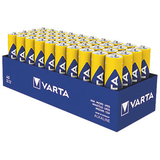 Image of Varta Longlife Power AAA Alkaline Battery 40 Pack 