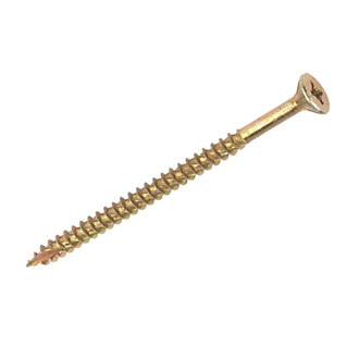 Image of TurboGold PZ Double-Countersunk Multipurpose Screws 5 x 80mm 100 Pack 