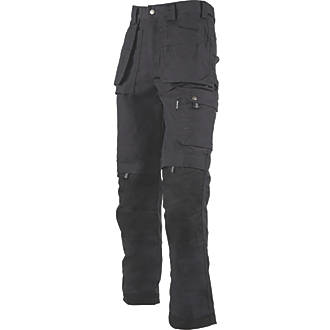 Image of Dickies Eisenhower Multi-Pocket Trousers Black 32" W 32" L 