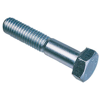 Image of Easyfix Bright Zinc-Plated High Tensile Steel Bolts M12 x 50mm 50 Pack 