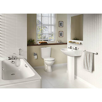 Image of Armitage Shanks Sandringham 21 Contemporary Single-Ended Bathroom Suite with Acrylic Bath 
