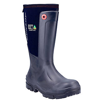 Image of Dunlop Snugboot Workpro Safety Wellies Black Size 9 