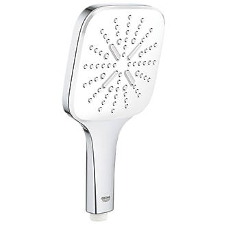 Image of Grohe Vitalio SmartActive Cube Handset Chrome/White 130mm x 177mm 