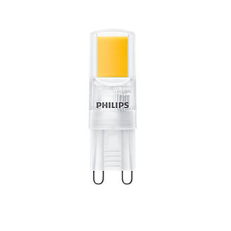 Image of Philips G9 Capsule LED Light Bulb 200lm 2W 220-240V 2 Pack 