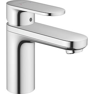 Image of Hansgrohe Vernis Blend 100 Basin Mixer with Isolated Water Conduction Chrome 