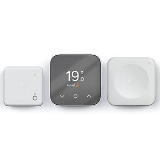Image of Hive Mini Wireless Heating Smart Thermostat White/Grey 