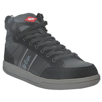 Image of Lee Cooper LCSHOE099 Safety Trainer Boots Black/Grey Size 11 