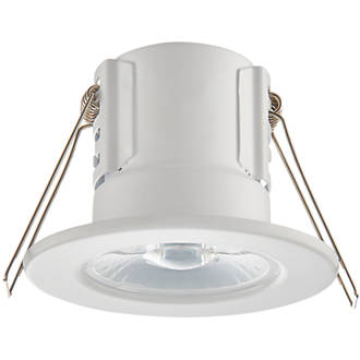 Image of LAP Cosmoseco Fixed Fire Rated LED Downlight White 5.8W 450lm 