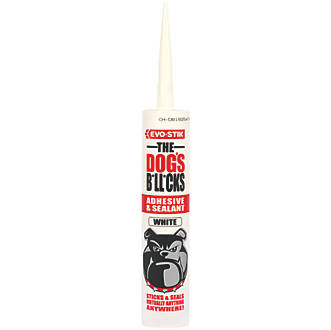 Image of Evo-Stik The Dogs B*ll*cks Adhesive & Sealant White 290ml 