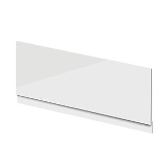 Image of Highlife Bathrooms Adjustable Front Bath Panel 1800mm Gloss White 