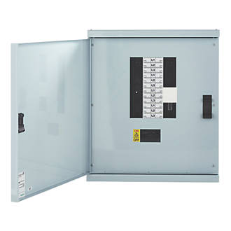 Image of Schneider Electric KQ 8-Way Non-Metered 3-Phase Type B Loadcentre Distribution Board 