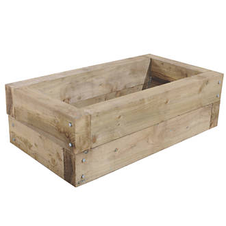 Image of Forest Sleeper Raised Bed 1300mm x 700mm x 400mm 