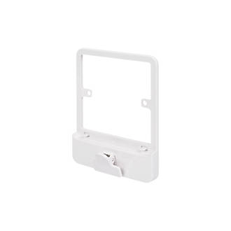 Image of Schneider Electric Lisse 1-Gang Frame Surround with Clip White 
