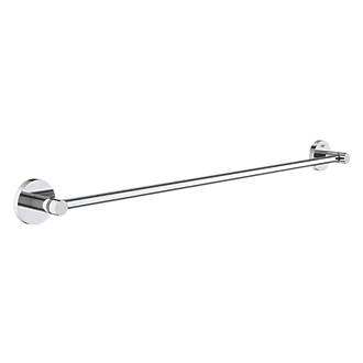 Image of Grohe Essentials Towel Rail Chrome 600mm x 60mm x 54mm 