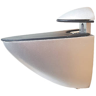 Image of Select Adjustable Shelf Bracket Silver 72 x 65mm 
