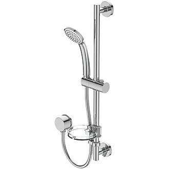 Image of Ideal Standard Idealrain Single Function Shower Kit Contemporary Design Chrome 