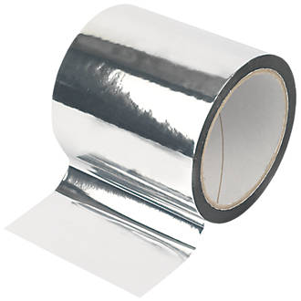Image of Diall Insulation Board Tape Silver 45m x 100mm 