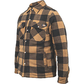 Image of Dickies Portland Shirt Khaki Medium 39" Chest 