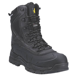 Image of Amblers AS440 Metal Free Safety Boots Black Size 4 