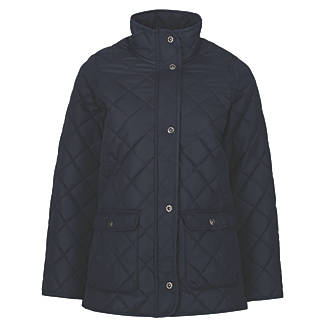 Image of Regatta Tarah Womens Quilted Jacket Navy Size 18 