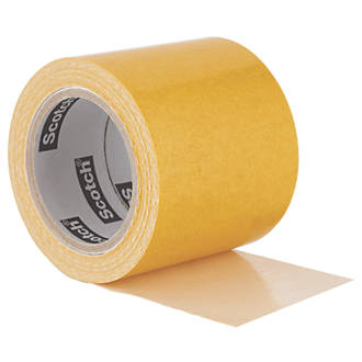 Image of 3M No Residue Carpet Tape Clear 7m x 50mm 