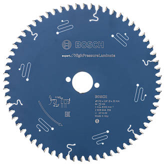 Image of Bosch Expert High Pressure Laminate Circular Saw Blade 230mm x 30mm 64T 