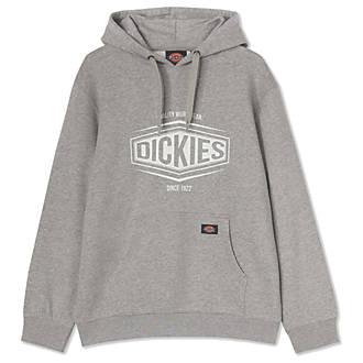 Image of Dickies Rockfield Sweatshirt Hoodie Grey Melange X Large 41-43" Chest 
