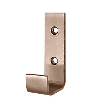 Image of Smith & Locke Robe Hook Brushed Stainless Steel 63mm 