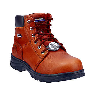 Image of Skechers Workshire Safety Boots Brown Size 10 