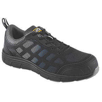 Image of JCB Cagelow Safety Trainers Black Size 7 