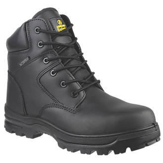 Image of Amblers FS006C Metal Free Safety Boots Black Size 4 