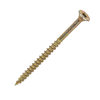 Image of Timco C2 Clamp-Fix TX Double-Countersunk Multi-Purpose Clamping Screws 6mm x 90mm 100 Pack 