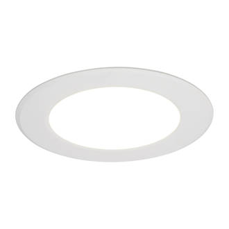Image of 4lite Fixed LED Slim Downlight White 11W 1200lm 4 Pack 