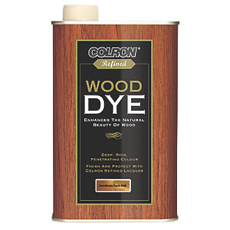 Image of Colron Wood Dye Jacobean Dark Oak 250ml 