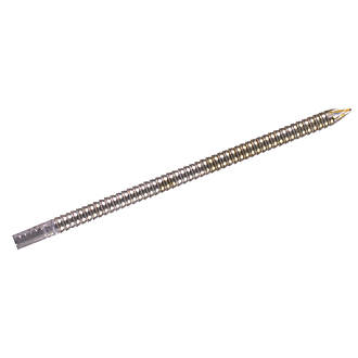 Image of Milwaukee Bright 34Â° D-Head Ring Shank Collated Nails 3.1mm x 90mm 2200 Pack 