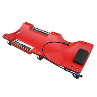 Image of Hilka Pro-Craft Car Creeper with Magnetic Tray & LED Light 1010mm x 475mm 