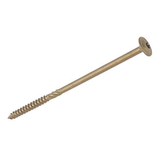 Image of TimbaScrew Wafer Timber Screws Gold 6.7 x 100mm 50 Pack 