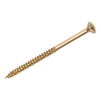 Image of TurboGold PZ Double-Countersunk Multipurpose Screws 6 x 100mm 100 Pack 