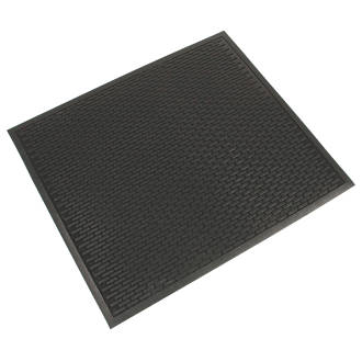 Image of COBA Europe COBAscrape Floor Mat Black 1.5m x 0.85m x 6mm 